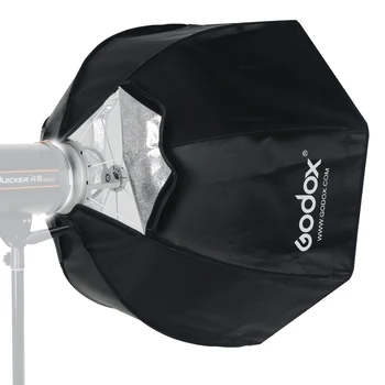 Godox 95cm 37.5in Portable Octagonal Umbrella Softbox with Honeycomb Grid Bowens Mount Studio Flash Softbox SK400II QT400II detail image