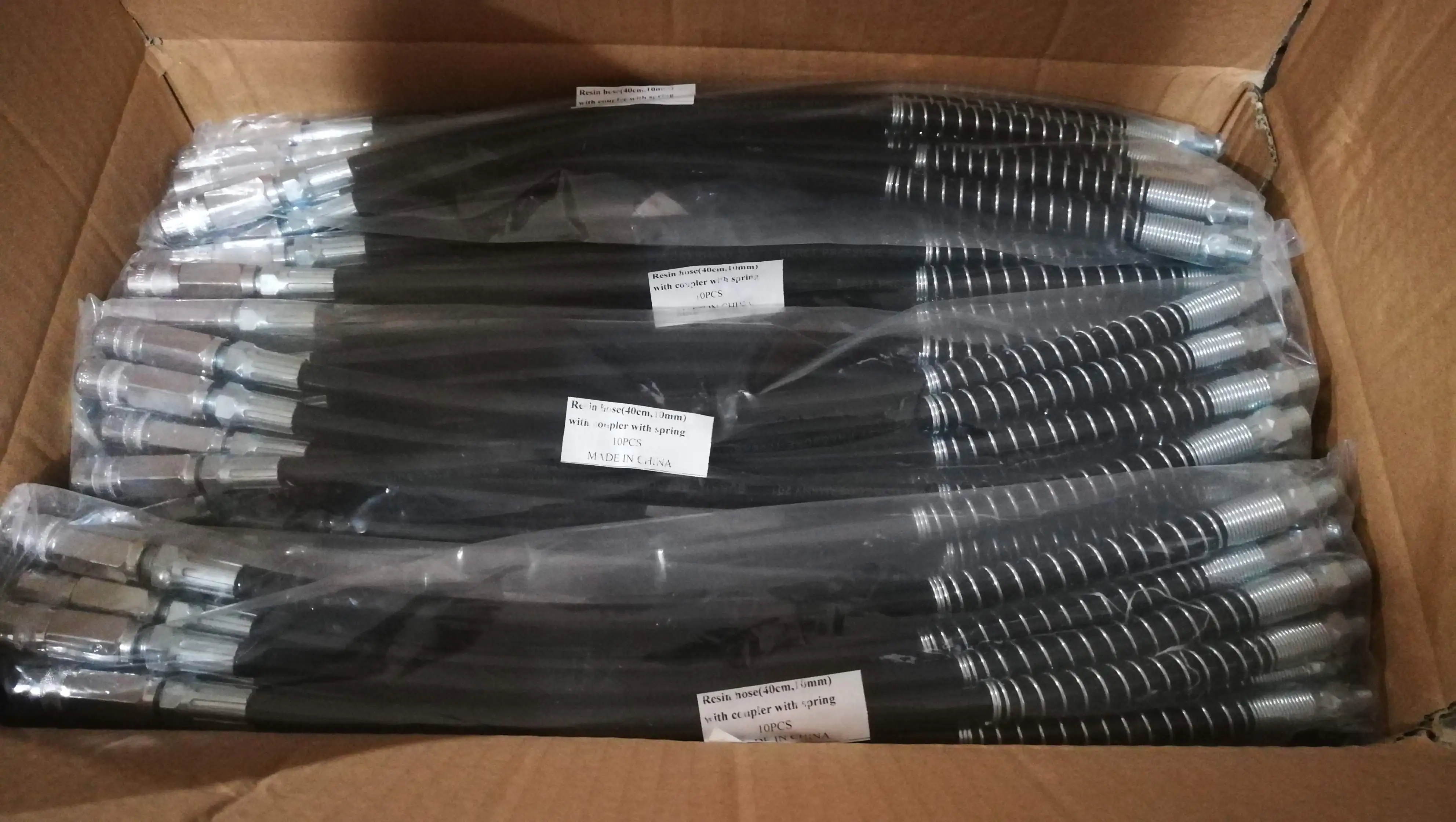 Syd978 Grease Gun Steel Tube Straight And Curved Oil Grease Gun Steel