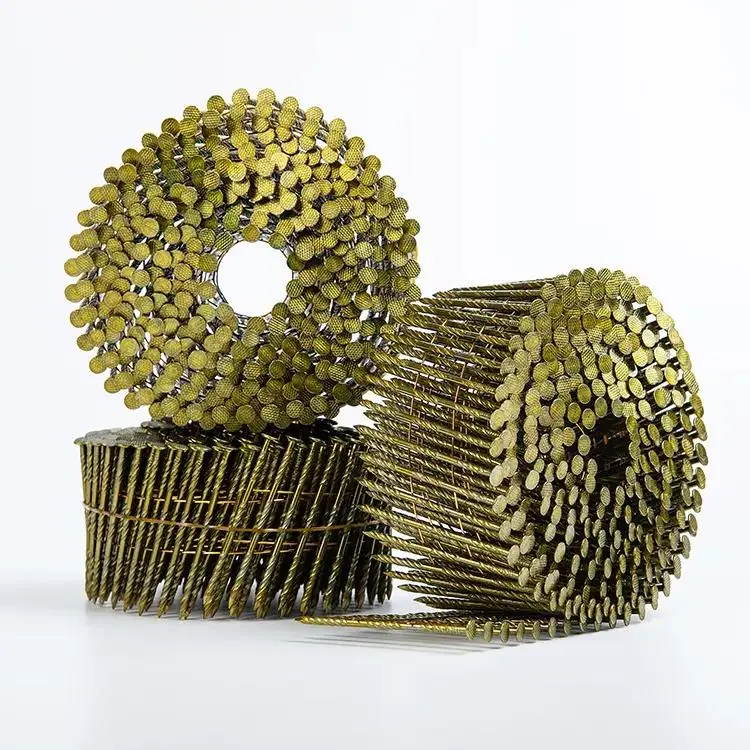 Factory High Quality Collated Coil Nails for Pallets Pneumatic Nail Gun Use