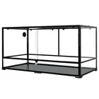Reptile Cage Cages Full Screen Big Size Reptile Glass Terrarium Cage For Living Reptile Snake Gecko Lizard Tortoise