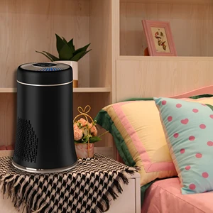 Electric Manual HEPA Purifier With UV Sterilization Plug-In Air Freshener for Household Hotel Use Sensor Installation on Desktop