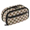 Brown checkered