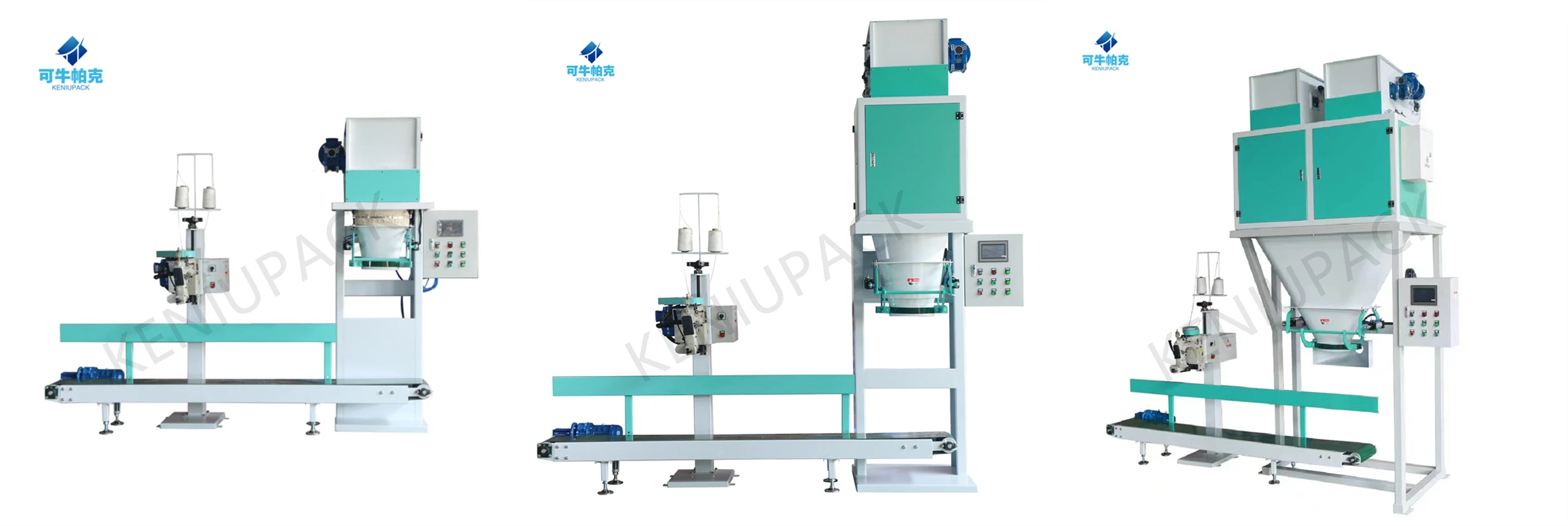 High Precision Gravity Feeder 5kg 25kg 40kg Gram Green Peas Filling Packing Machine