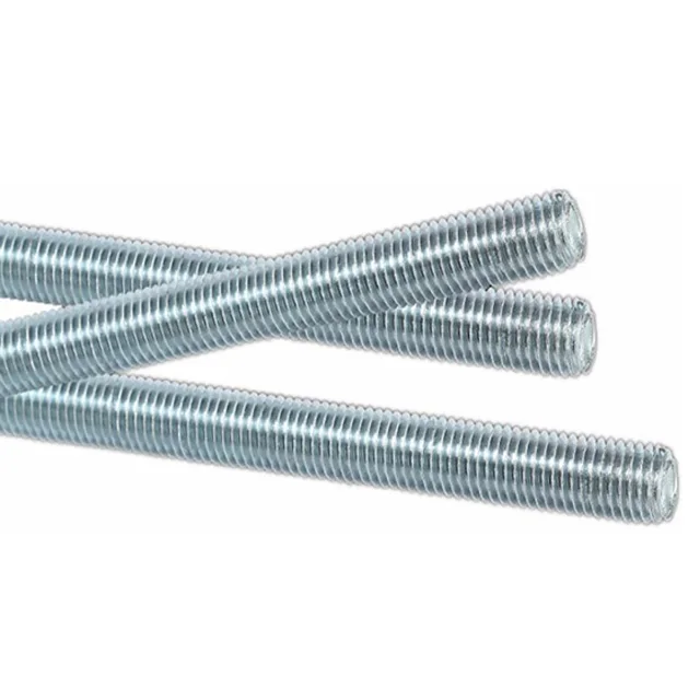 M12 Thread Galvanic Thread Rod High Quality Metric Threaded Rods M12 Galvanized DIN975