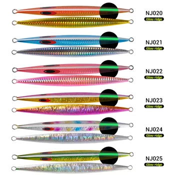 Swimbait Tackle Metal Fishing Baits Deep Sea Tuna Fast Dive High Speed Big Game Jig Lure for Marlin Pike Lake 100g 55mm – Soft Lure – view 3