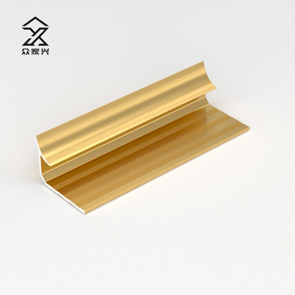 Floor Accessories Waterproof Wall Edge Profile Decorative Metal Corner Tile Trim supplier