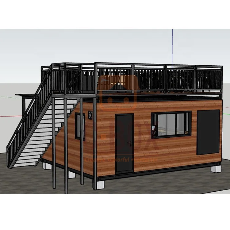 Container Coffee Shop Food Kiosk Pre Fab Container Coffee Shop Cheap Prefabricated Container House Price for Coffee Shop