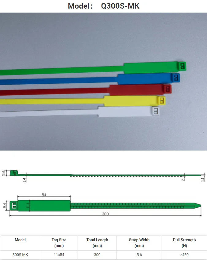Customize Multicolor Nylon Cable Ties with Tags – Ideal for Wire ...