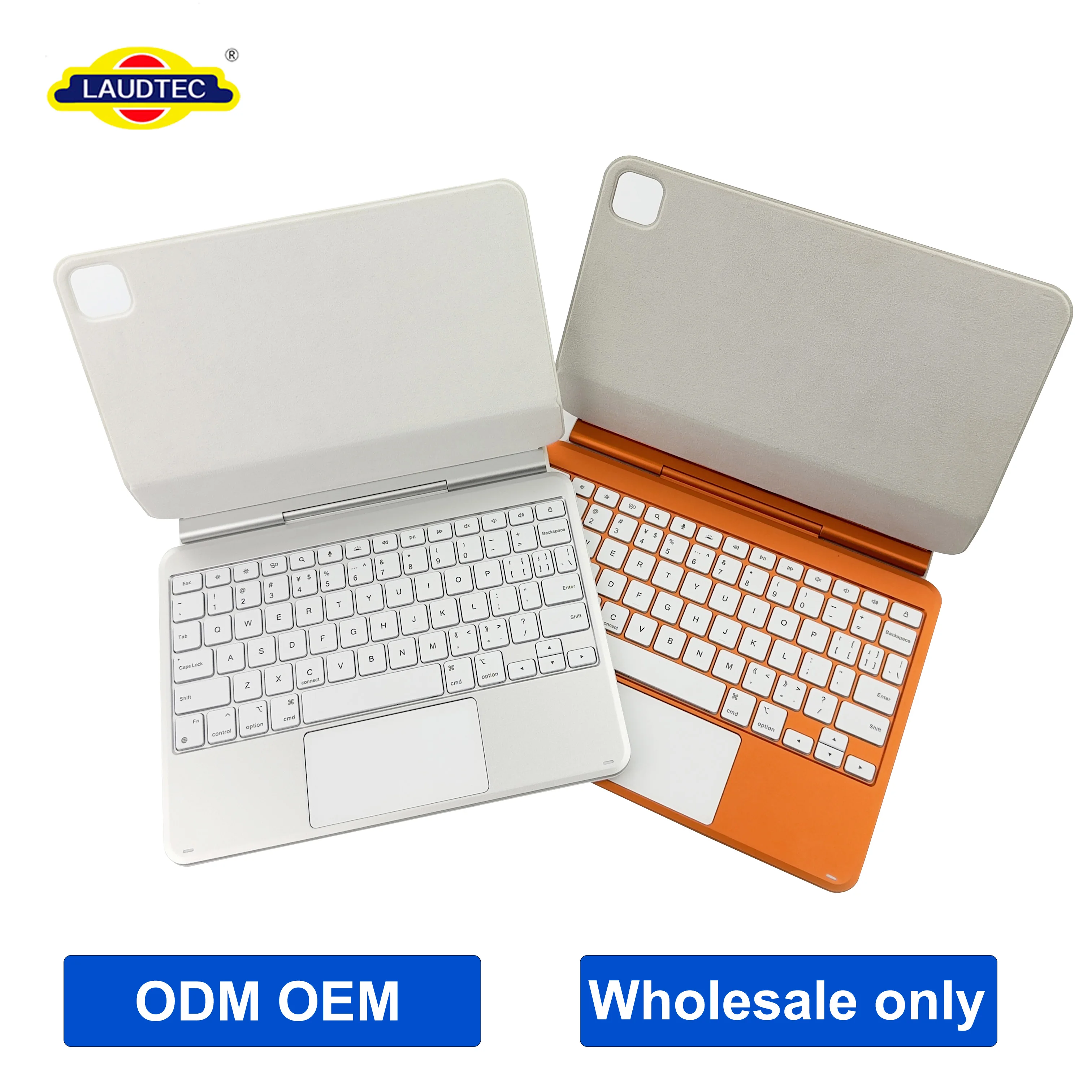 Teclado inalámbrico de alta calidad con conexión magnética para iPad Air de 10,9 y 11 pulgadas, y para iPad Pro de 11 pulgadas, con touchpad y teclas retroiluminadas RGB