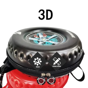 Creative Cute Hot Children Backpack Gril Boy 3D Kids Car Wheel Bag Kindergarten Shoulder Bag for Wholesale