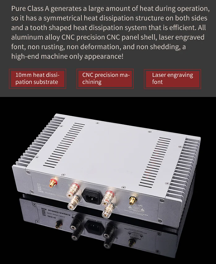 BRZHIFI Audio Music Fax A1 Line Amplifier 20W Pure Class A Power Amplifier Machine Home Hifi Power Amplifier supplier