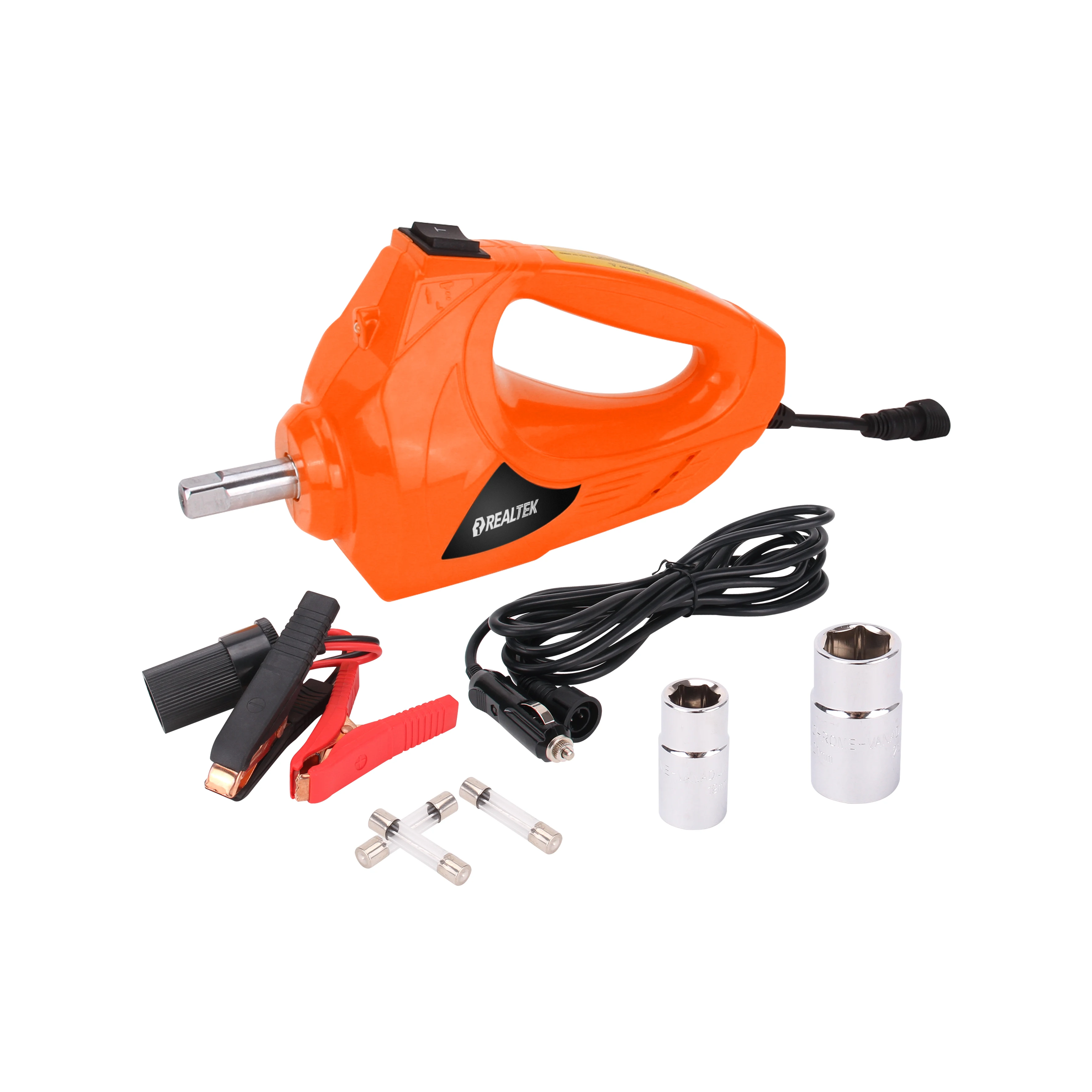 Realtek Quick Disassembly Car Tyre Nuts Dc 12v Automatic Durable Torque Impact Wrench Set Buy