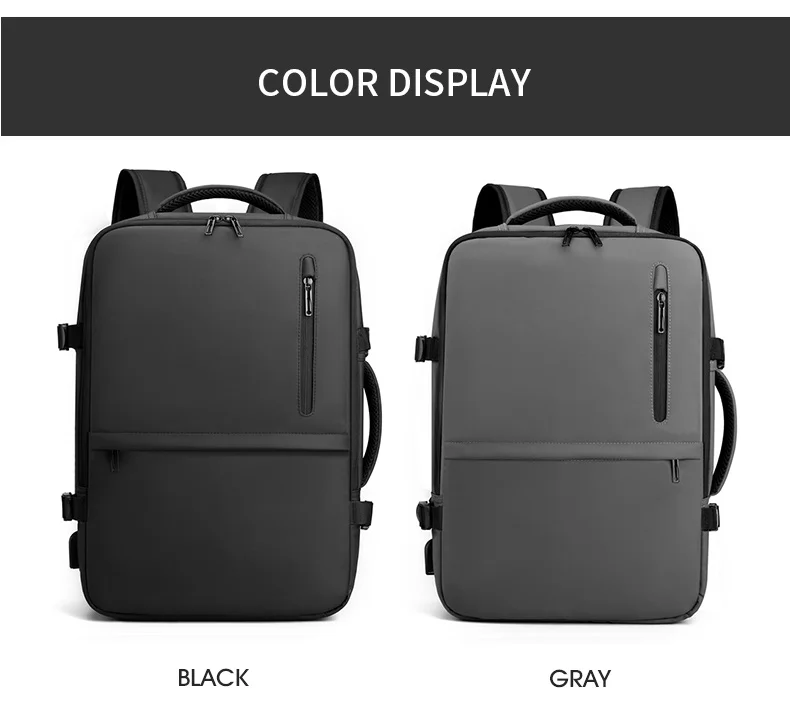 New Bag Laptop Usb Charging Men College School Waterproof Backpack Bag Travel Backpacks for Men