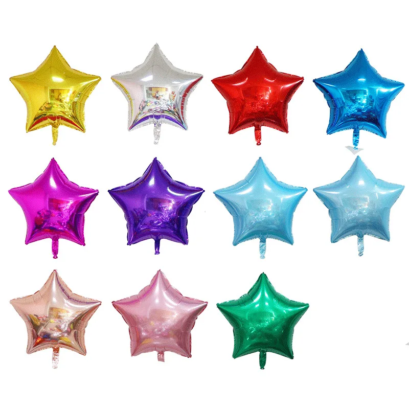 Delegatie Het formulier renderen Promotional Plain Color Star Shape Metallic Foil Balloon Star Foil Balloons  - Buy Star Balloon,The Air Balloon,Balloon Foil Product on Alibaba.com