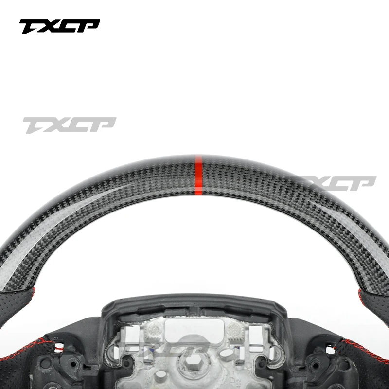 Custom Alcantara Led Carbon Fiber LED Steering Wheel Fit for Land Rover Racing Wheel Convertible