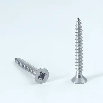 Zinc plated Phillips Countersunk head Self tapping Chipboard Drywall screw 4# 6# 7# 8# 10# 12# M2.9 to M6.3