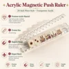 Poussoir et supports en acrylique transparent