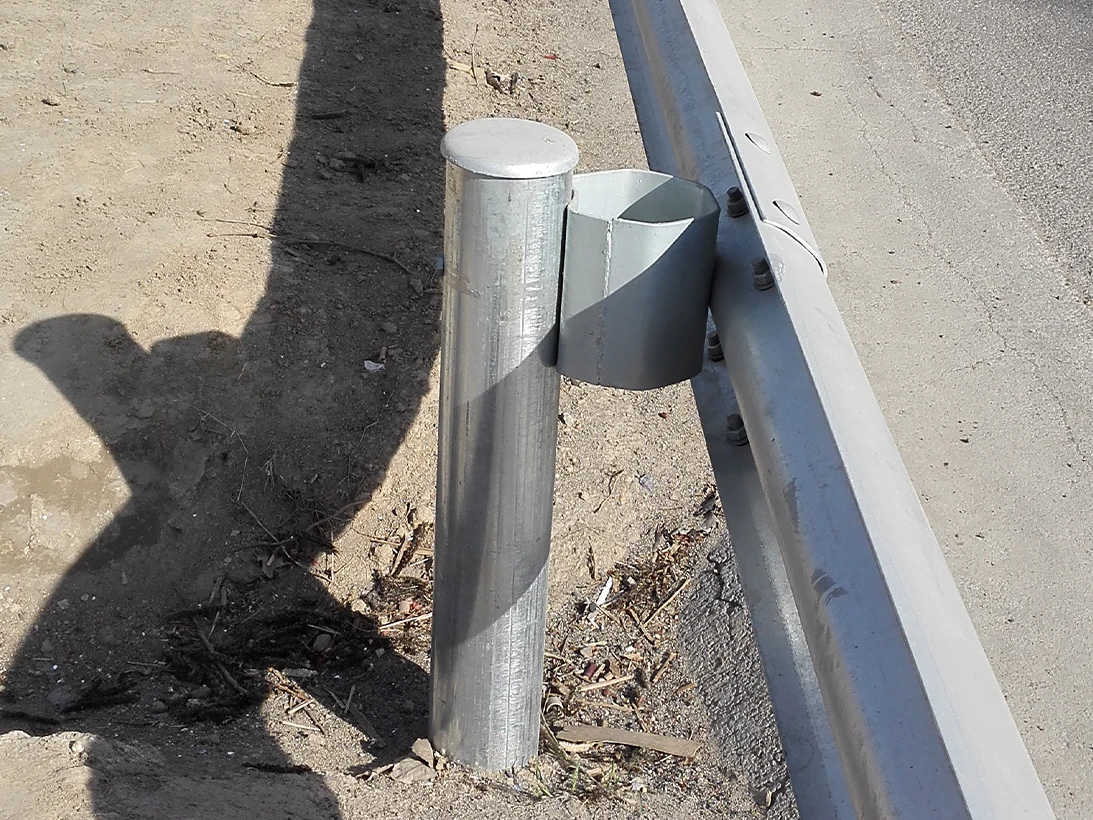 Highway Guard Rail With Specifications & Drawings Crash Barrier - Buy ...