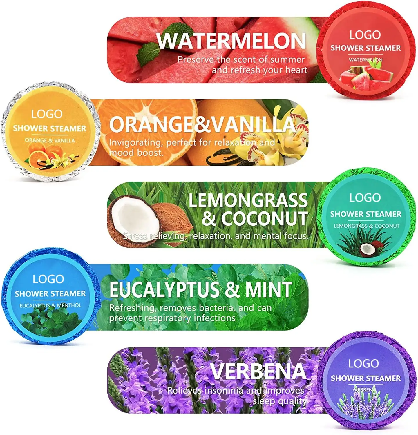 Private Label Home Spa Natural Vegan Essential Oil Organic Scented