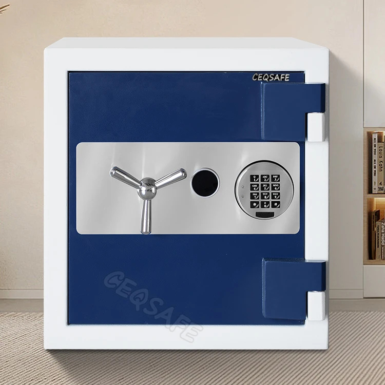 CEQSAFE Wholesale Fireproof Cabinet Safes Box Firearm Safe Fingerprint Jewelry Money Safe Box Home Hotel Office