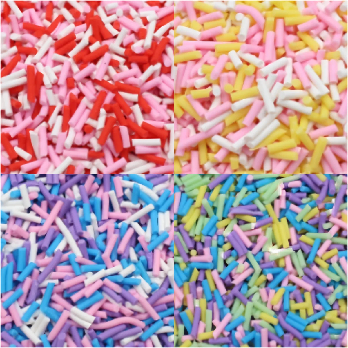 Cheap 500g Slime Making Suppliers Mixed Polymer Clay Fake Sprinkles