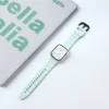 Wavy silicone buckle