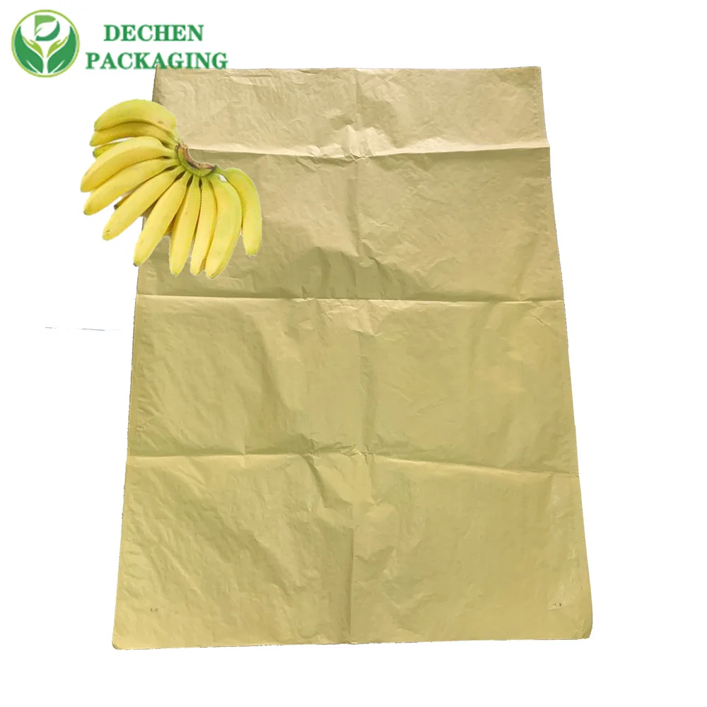 Bolsa protectora de papel de mango de plátano agrícola anticongelante de uva