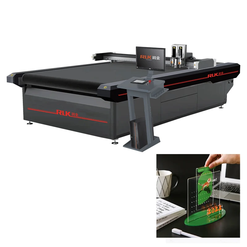 RUK MTC06 Sticker Cut Plotter Machine Manufacturer Automatic Cutting Carton Making Machine