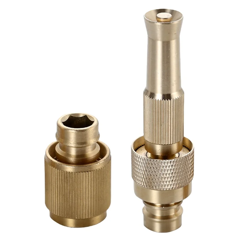 Raccordi Ottone Tubi Flessibili Set 4 Raccordi Universali In Ottone Per Tubi Flessibili - Montaggio Rapido, Resistente Alla Corrosione Pozzetto Irrigazione - Foto 8