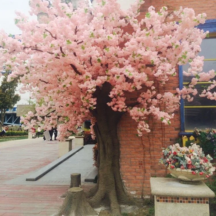 Romantic Decoration Large Artificial Blossom Tree Arch Sakura Artificial Cherry Trees