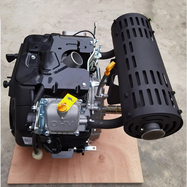 999CC Electric Start LC2V90FD Gasoline Engine  Parallel Shaft 35HP Loncin 2V90F Gasoline Engine