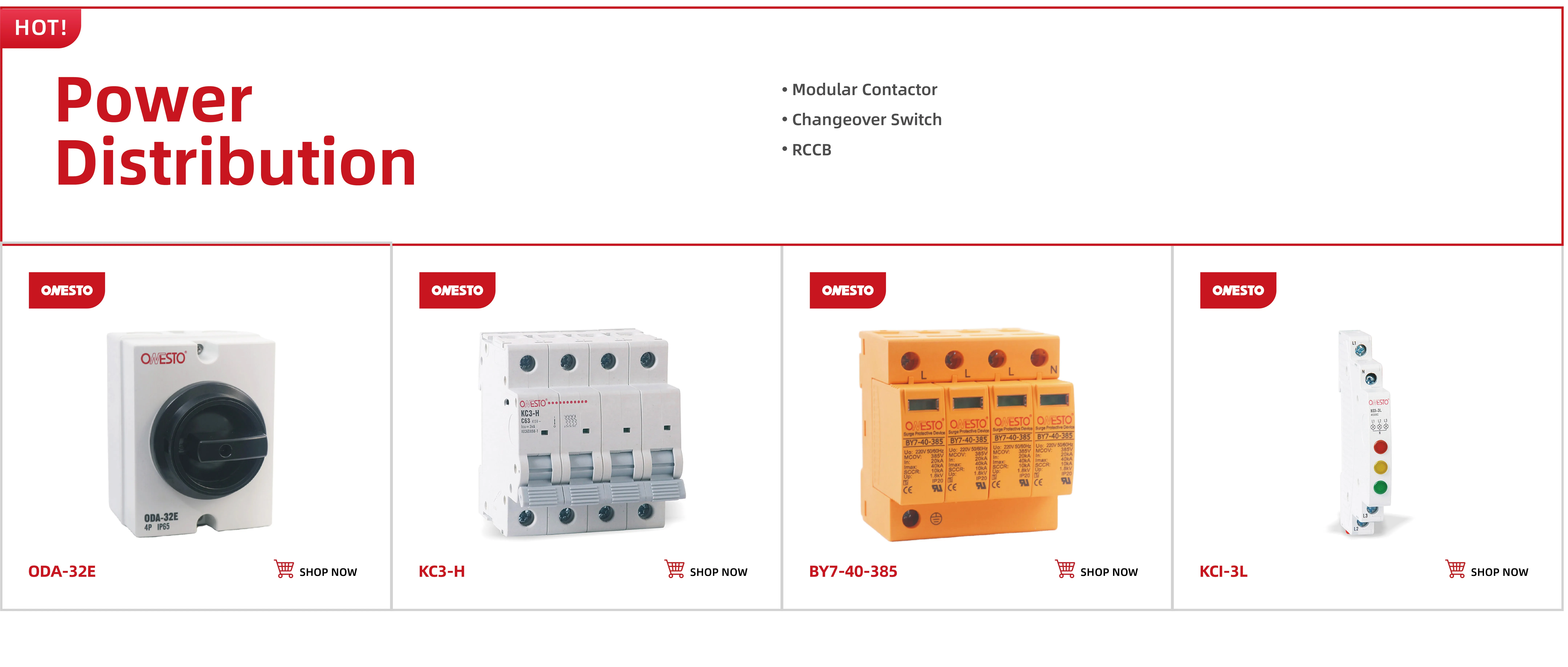 onesto manual changeover switch 40a 2