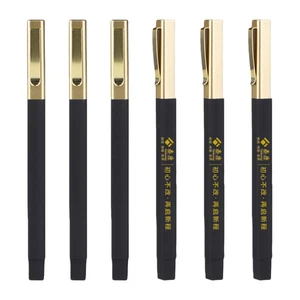 Quality Smooth Writing Square Design Ballpoint Pen with Custom Logo for Advertising Promotional Gift and Office Supplies