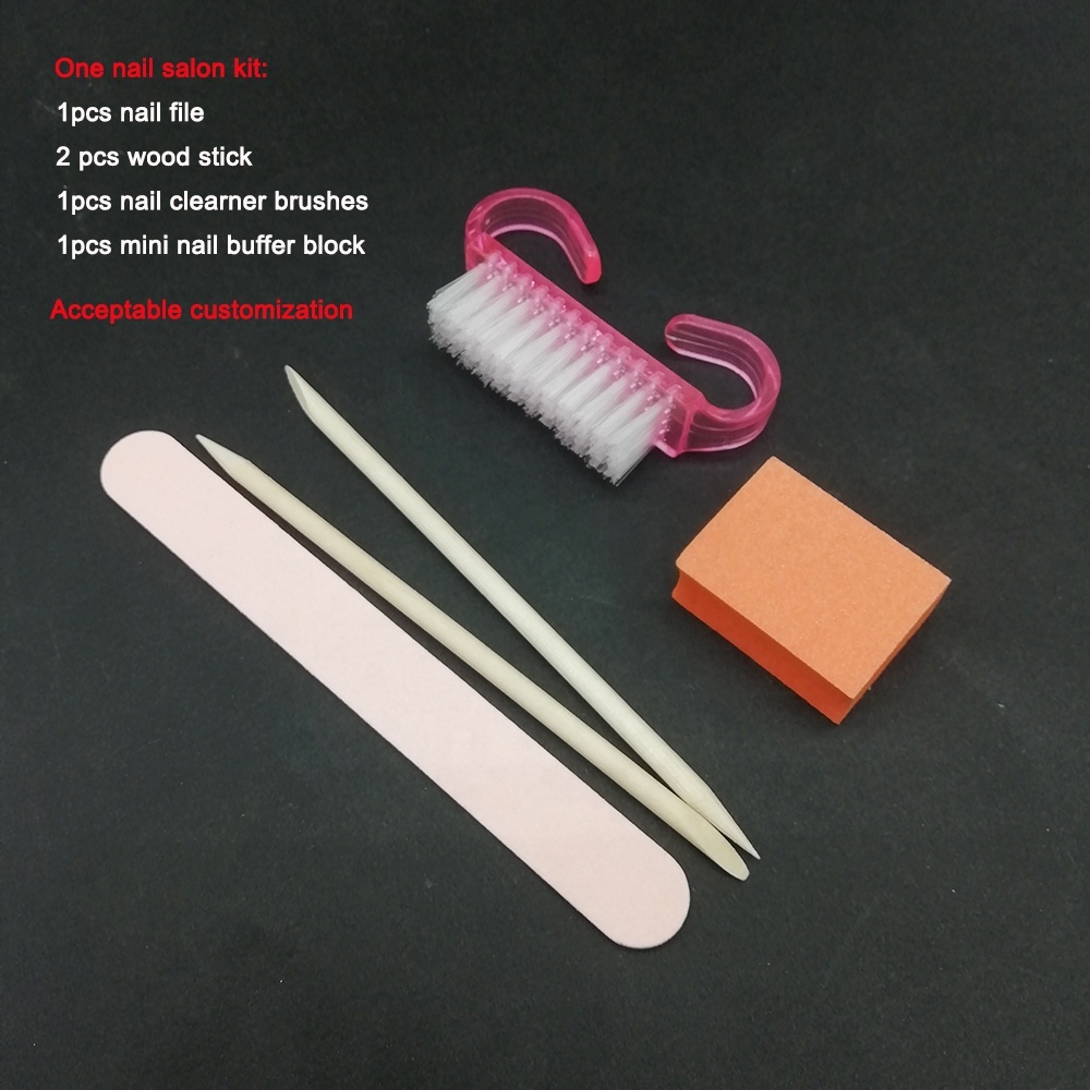 Disposable Manicure Set Nail Salon Tools Mini Nail File Kit