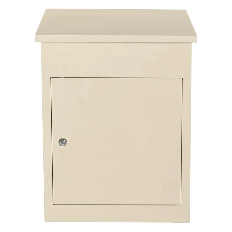 Secure Mailboxes Delivery Box Metal Apartment Building Mailbox Outdoor Letter Box for Newspaper