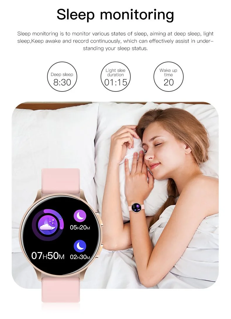 C10 Android Smart Watch Heart Rate Monitor Blood Pressure Round Sport Waterproof Wireless Call Fitness Tracker Smartwatch