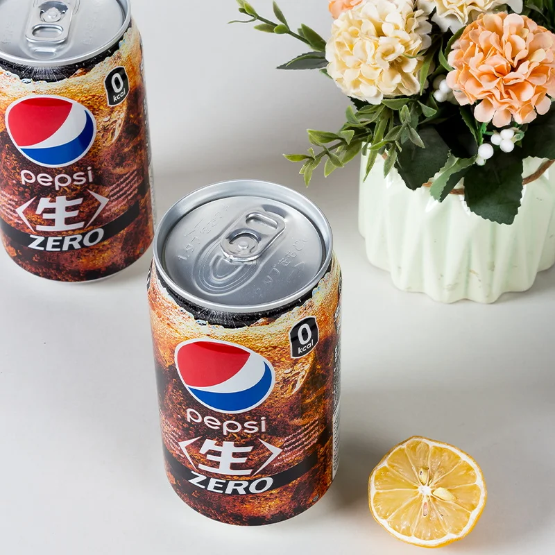 Японская Пепси сырая Кола оригинальный вкус безсахарный газированный напиток 340 мл мини