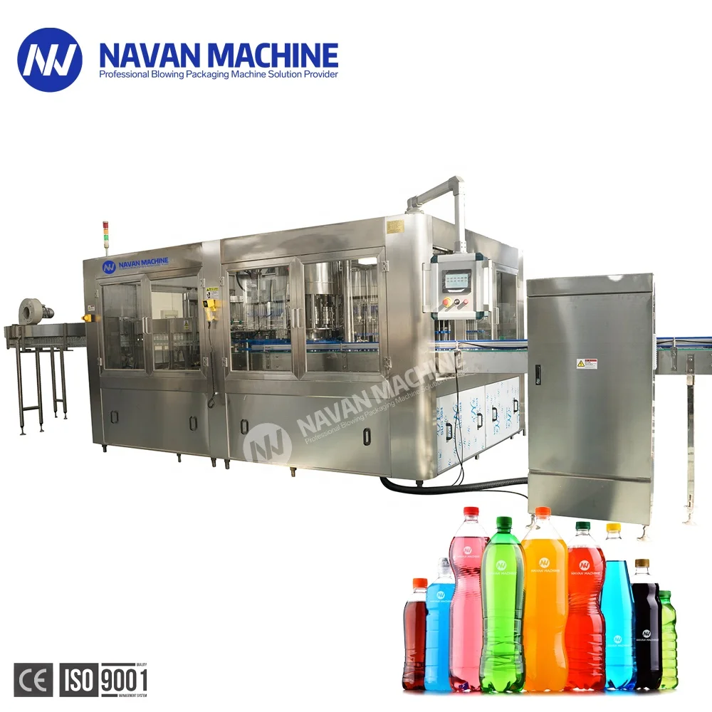 Automatic Beer Filling Machine Rotary PET Plastic Bottled Beer Production Packaging Line details