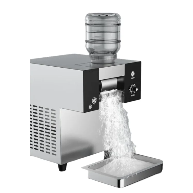 Snowflake Shaved Ice Machine Snow Shaving Ice Flake Making Bingsu Machine