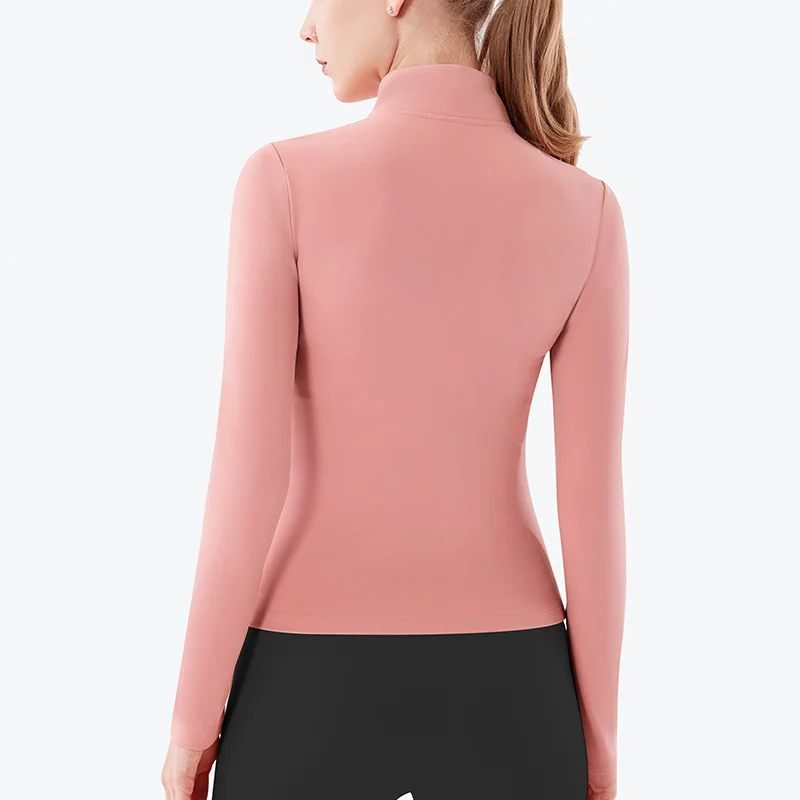 Autumn Winter Lightweight Plus Size Yoga Jacket Quick-Drying Breathable Windproof Spande preview