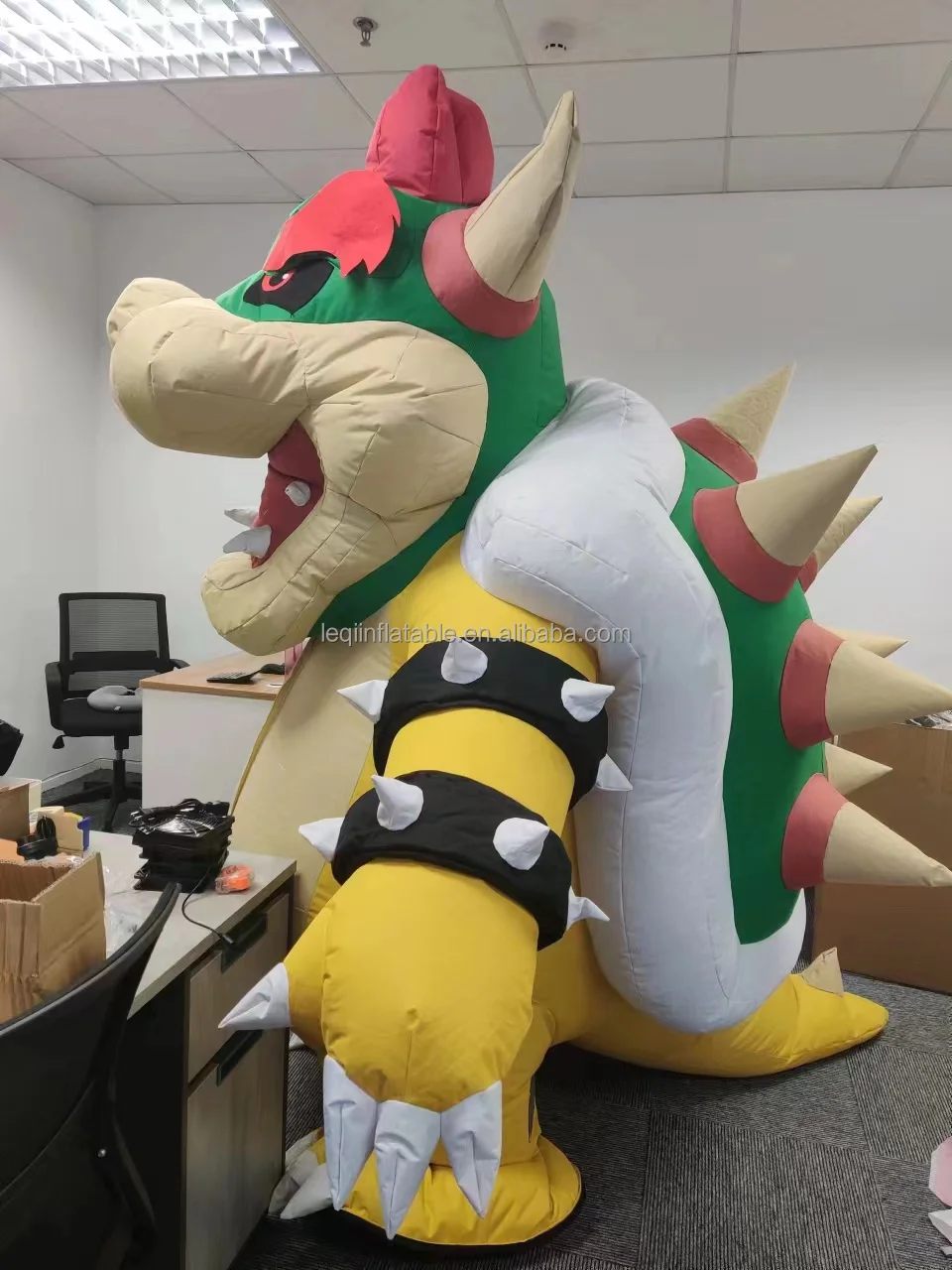 Funny Cartoon Character Cosplay Suit Inflatable Bowser Turtle Mascot ...