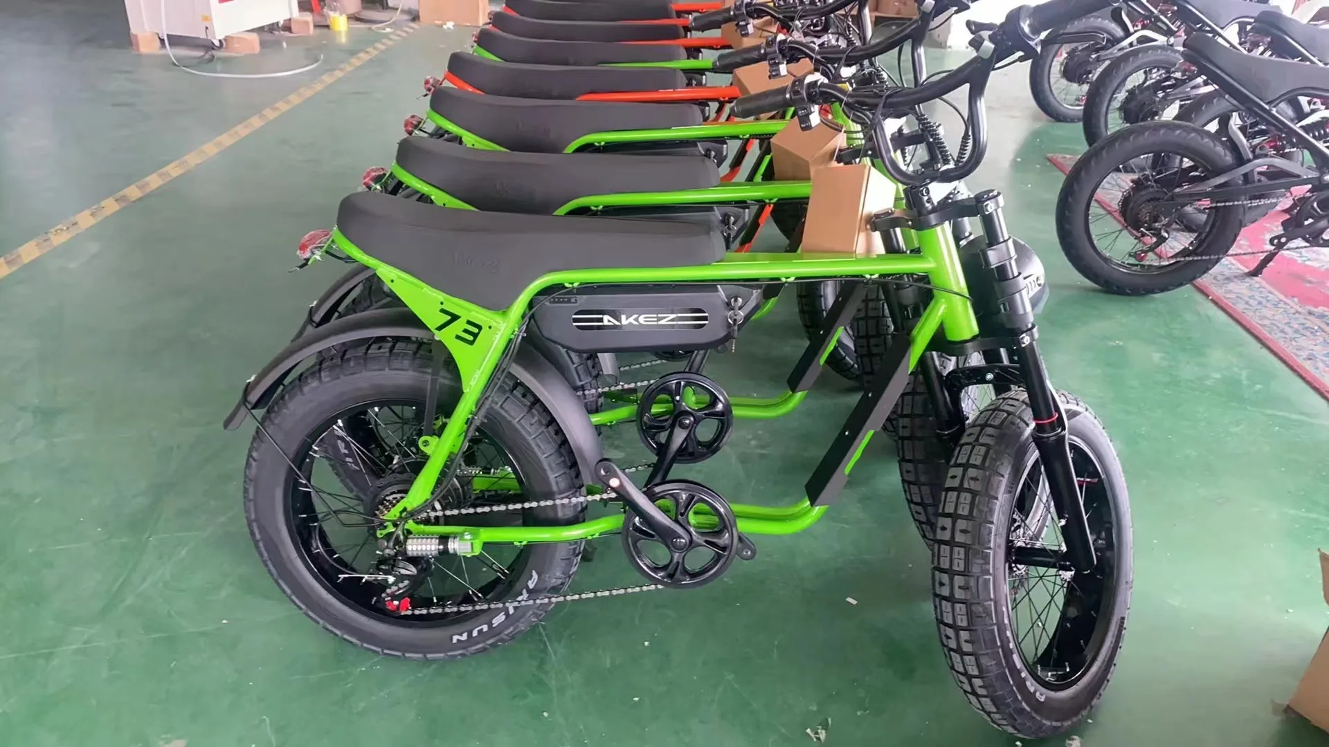 Super Ebike ZX Z1 Z ZG Miami 73 Adventure Bicycle 52 Volt