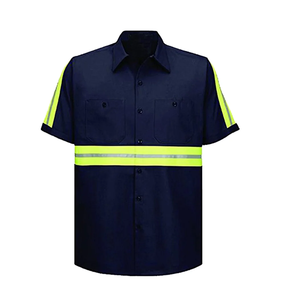 Mens Reflective Work Security Workwear Uniforms Shirt Buy Mens Work