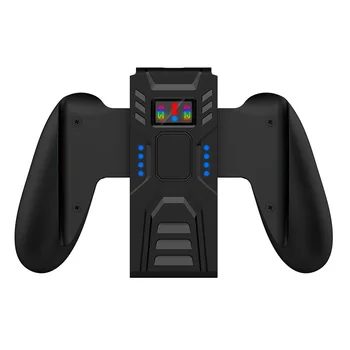 Switch Charging Grip With LED Light While to Play NS Handle Joycon Left and Right Small Bracket