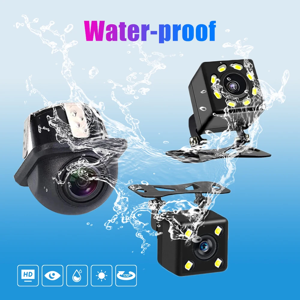 Universal Car Rear View Camera - 720P 1080P HD Night Vision