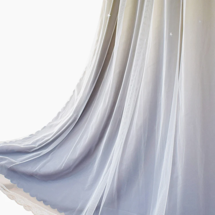 Home cortina blecaute pvc com voila window Drape juego de sabanas y cortinas infantil