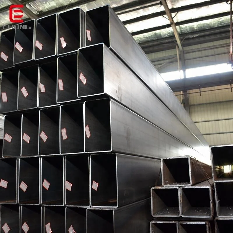 China Brand Factory Square And Rectangular Hollow Section Iron Steel Tube