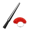 Measuring rod, measuring ring, red