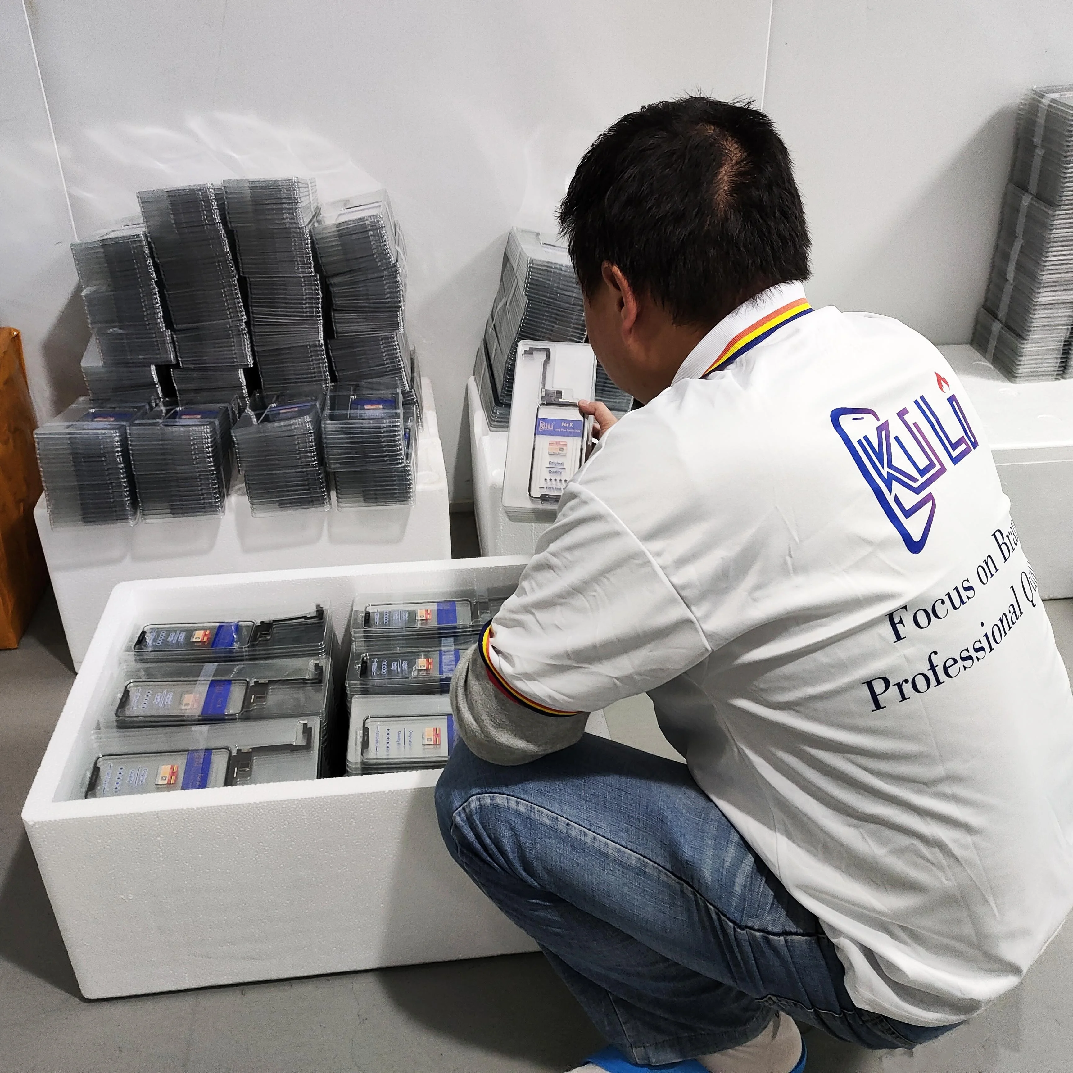 KULI оптовая цена заводской оригинальный мобильный сенсорный oca стеклянный экран дисплея для iPhone 11 Promax TP замена