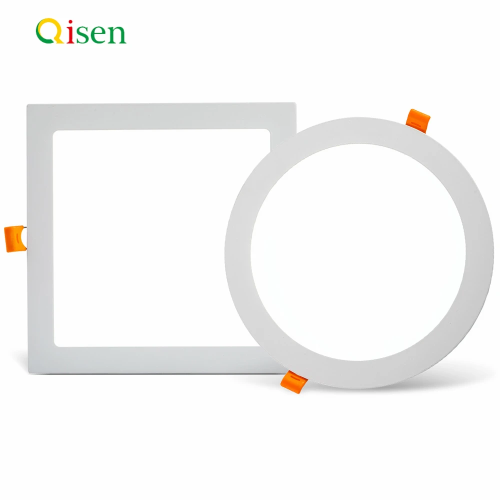 Led Panel Light 18W 6W 12W Round Square 15W 24W 9W Recessed Surface Mount